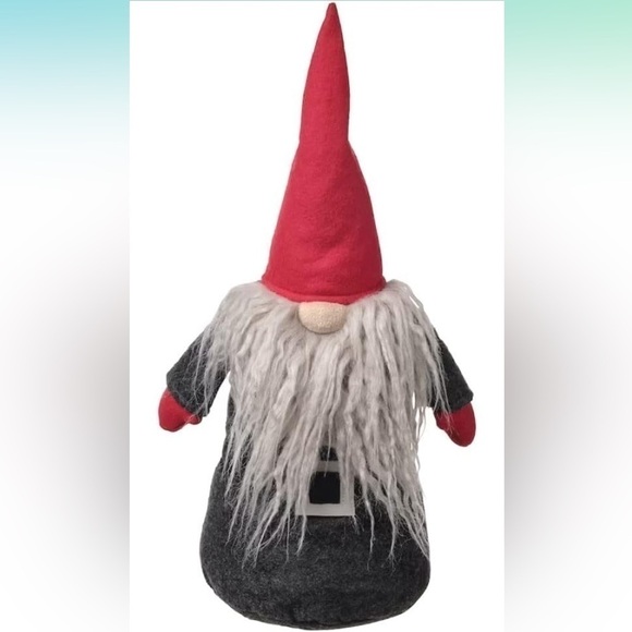 IKEA Other - IKEA Vinterfint 18937 Santa Gnome Beard Red Hat buckle 14 1/2” Polyester